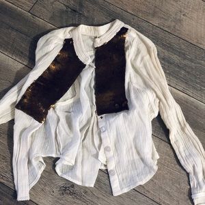 Free People beautiful top!